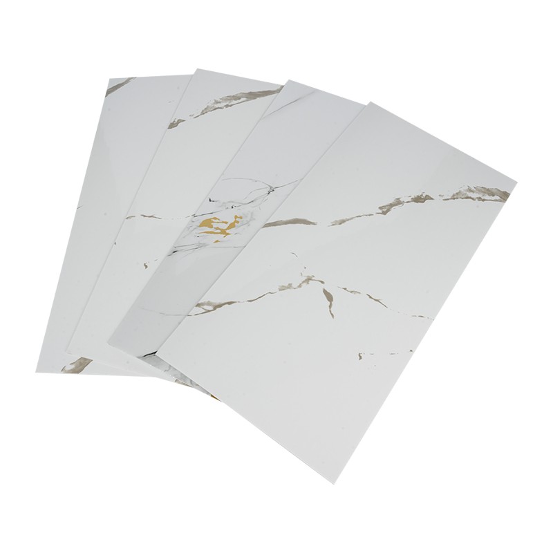 Foglio da parete in PVC staccabile e incollato in finto marmo 1,2×3 m
